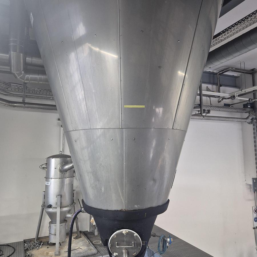 Gebraucht Hosokawa Micron NAUTA Conical Screw Mixer – Edelstahl Konusschneckenmischer – ATEX