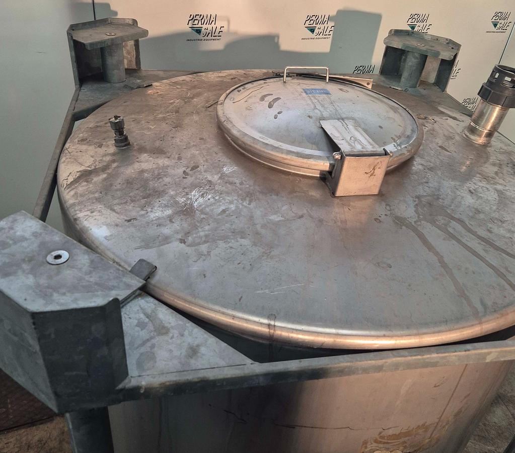 Gebraucht AZZINI Edelstahl-IBC mit 997 Litern Kapazität