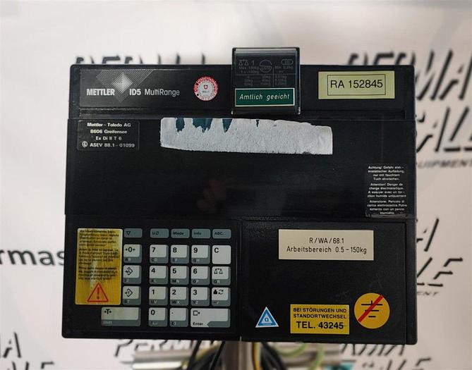 Gebraucht Mettler Toledo Bodenwaage ID5xx/Base Eex 0,5-150 Kg