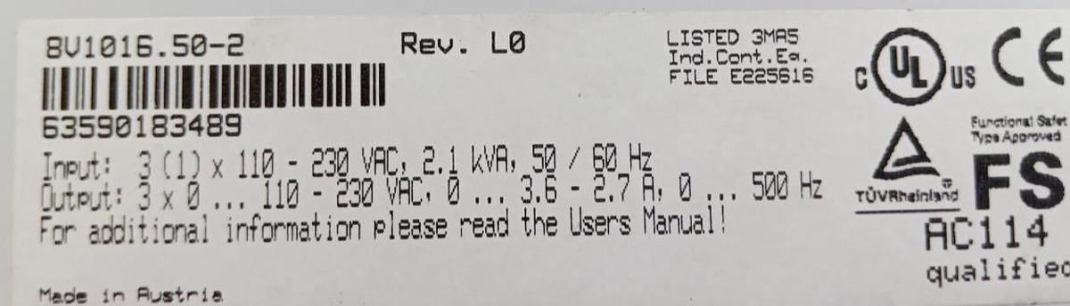 Gebraucht B&R Industrial Automation Acopos Steuerung 1016 8AC120.60-1