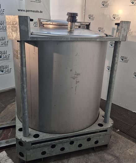 Gebraucht AZZINI Edelstahl-IBC mit 997 Litern Kapazität