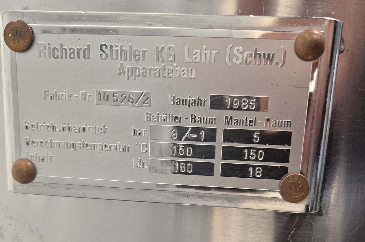 Gebraucht Stihler Rührbehälter - 10526/2