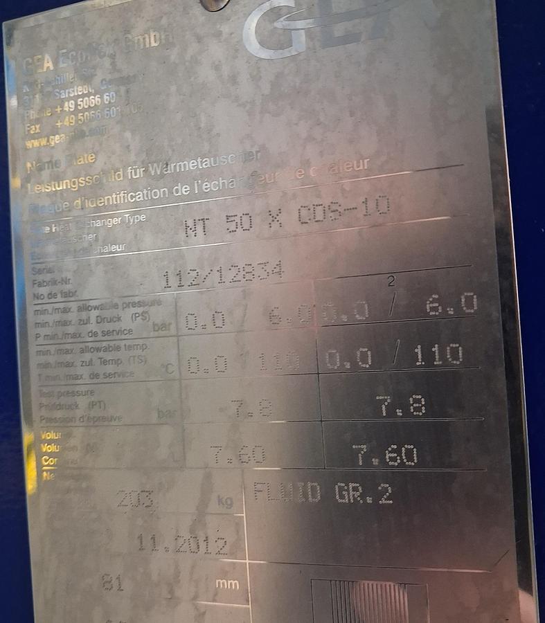 Gebraucht GEA PHE Systems