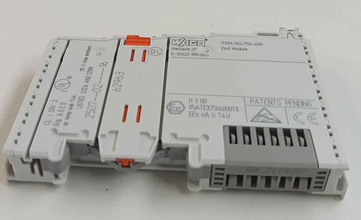 Gebraucht Wago Endmodul ITEM-No750-600