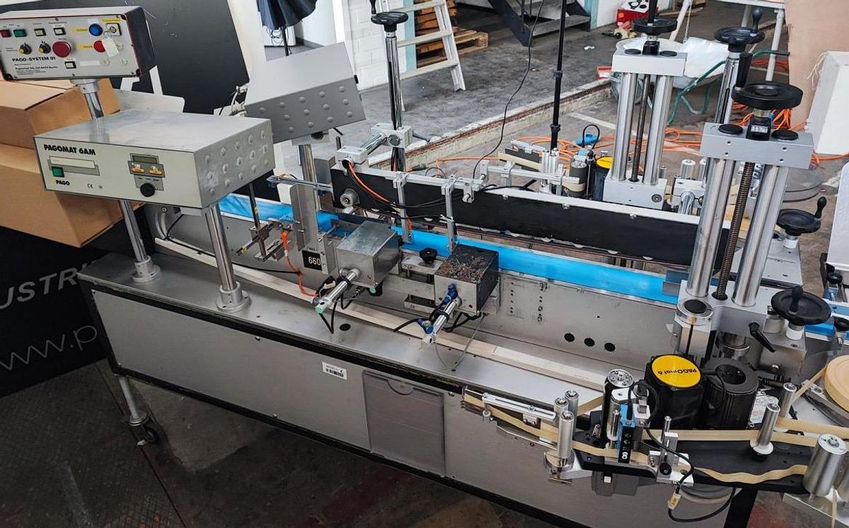 Gebraucht Pago Etikettiersystem 01 mit Pagomat 6AM