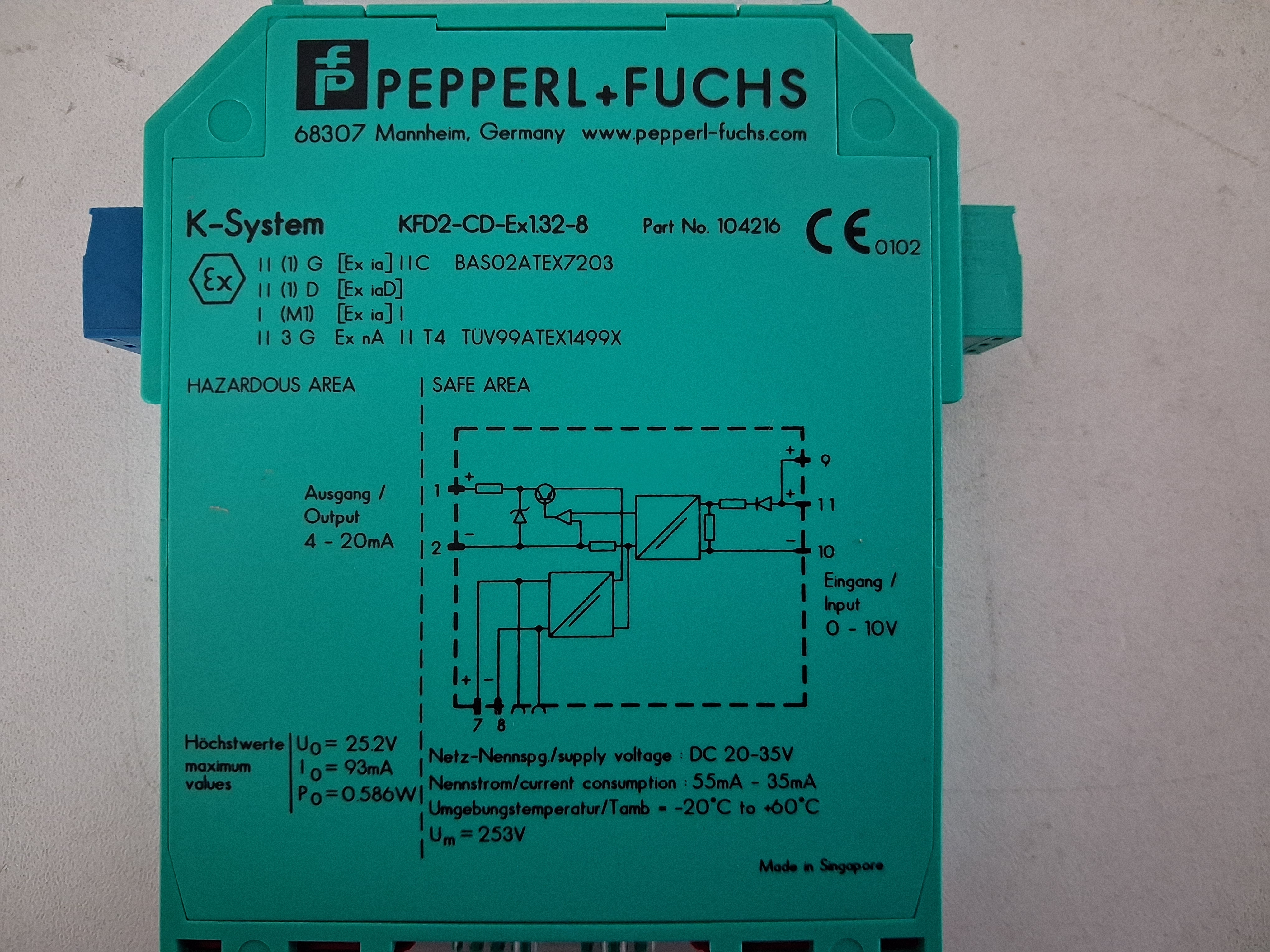 Gebraucht KFD2-CD-EX1.32-8