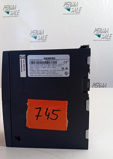 Siemens Micromaster 440 Frequenzumrichter 6SE6440-2AB13-7AA1