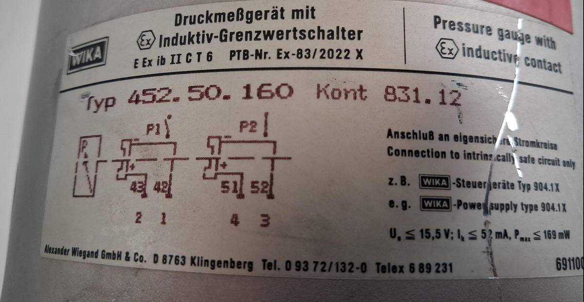 Gebraucht Manometer