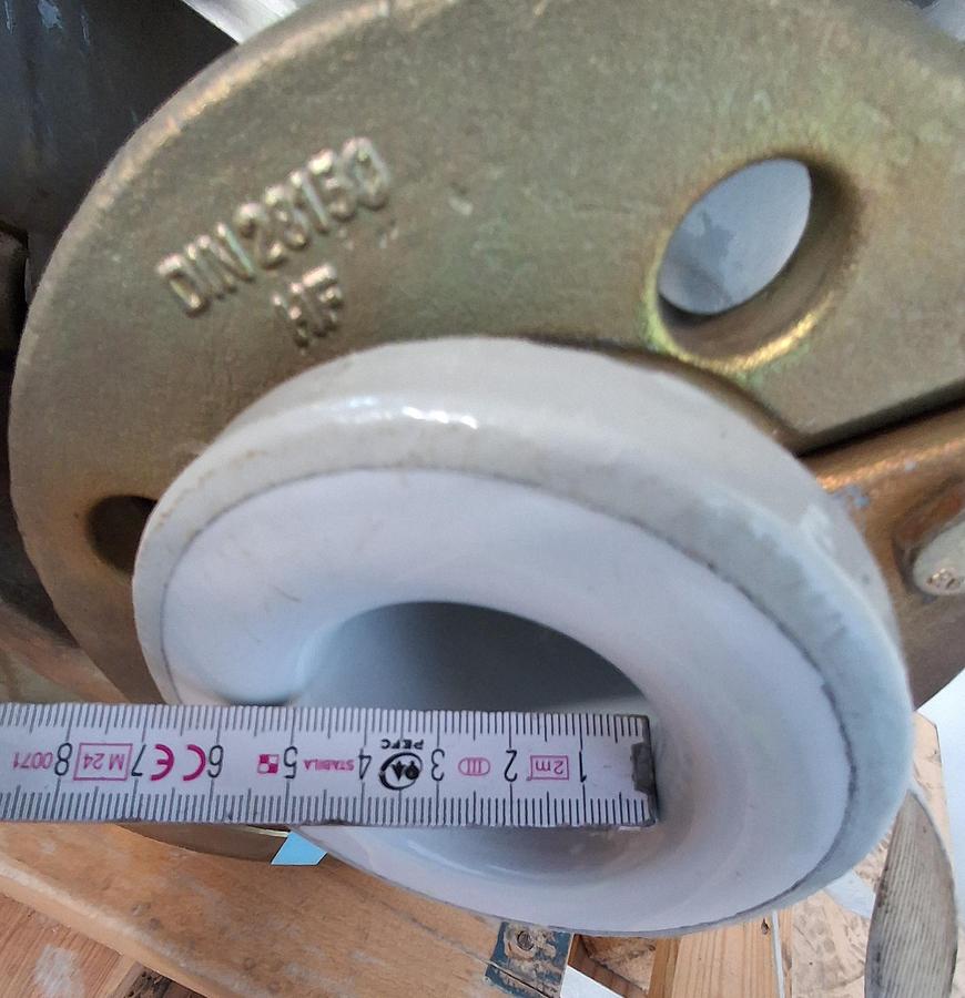 Gebraucht Abtrennschauglad DN200