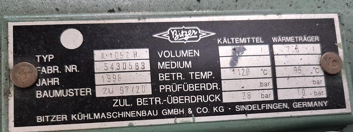 Gebraucht Blitzer Kälteanlage
