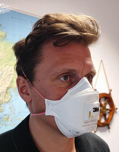 3M™ Aura™ Atemschutzmaske 9332+GEN3 FFP3 NR D mit Cool-Flow Ausatemventil, Industrievariante, Hygienisch einzelverpackt