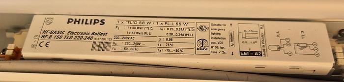 Philips Leuchtstofflampen mit hochwertigem EVG