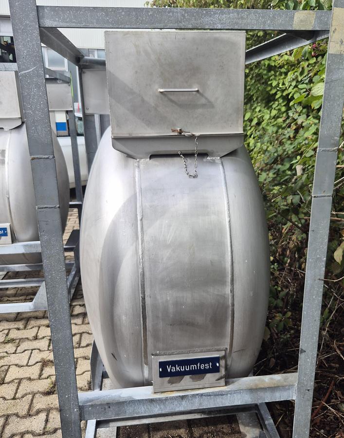 Gebraucht Gempp Vacuumbehälter 630 ltr.