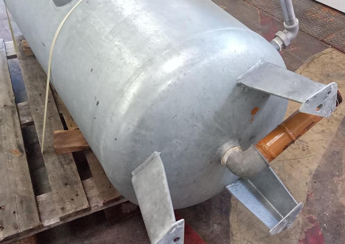 Gebraucht Maschinen und Behälterbau Drucklufttank 500 ltr/11 bar