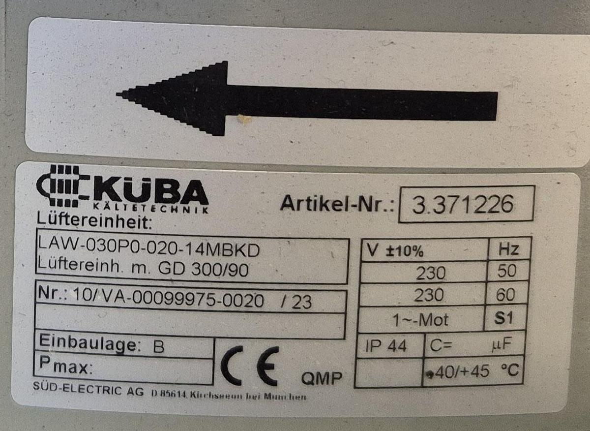 Gebraucht GEA Küba GmbH Hochleistungs-Luftkühler