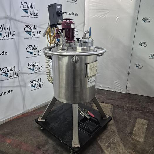 Gebraucht Rührbehälter mit Edelstahlkonstruktion und Fluid MD 15.62 Motor