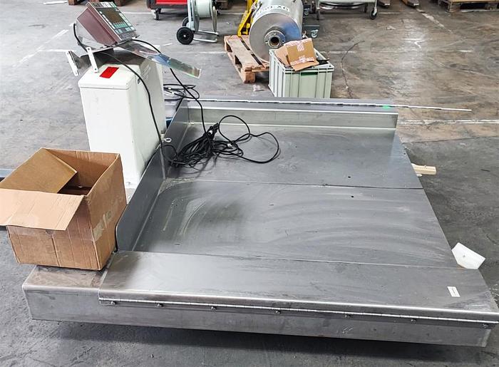 Gebraucht Mettler Toledo Bodenwaage KN1500G-4 bis 1500 Kg mit ID7xx Waage