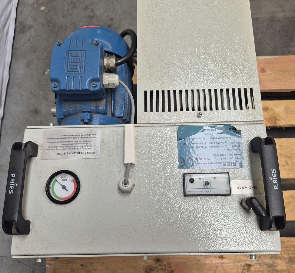 Gebraucht P. RIES Absaug- und Filtereinheit vom Typ 2000 ALS