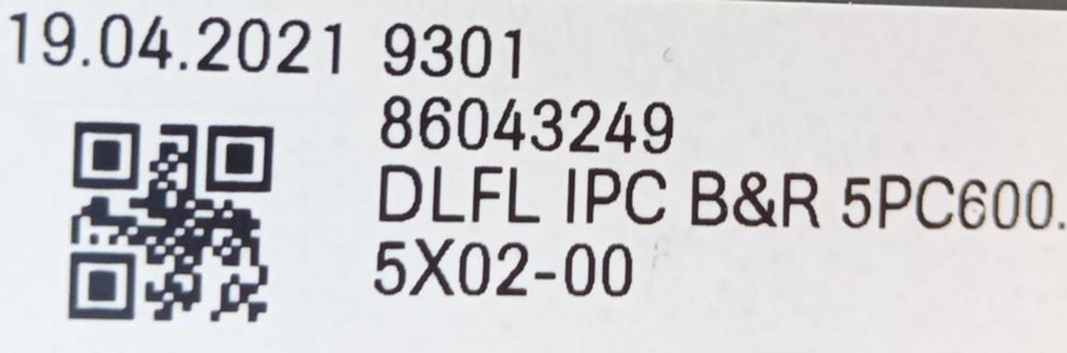 Gebraucht B&R Industrial Automation PC DLFL IPC B&R 5PC600