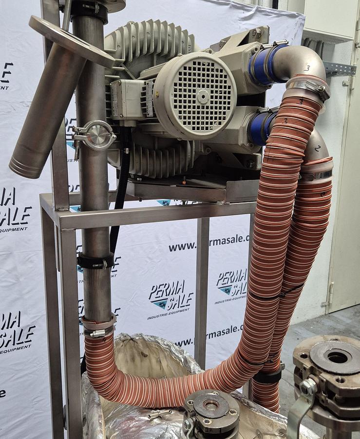 Gebraucht C.E.P. Parma Vakuumpumpe mit TLV Dampfsystem-Komponenten