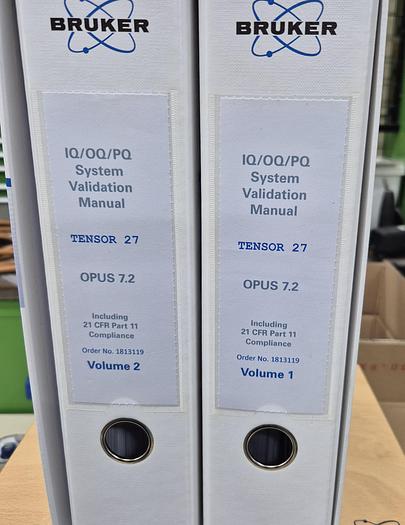 Gebraucht Bruker Tensor 27 Fourier-Transform-Infrarot (FT-IR) Spektrometer