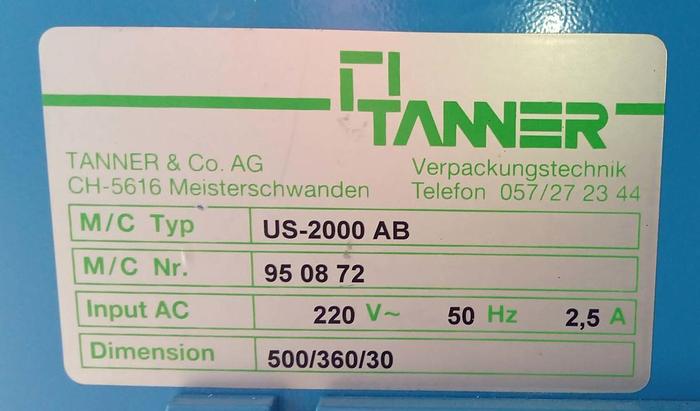 Gebraucht Tanner Lagenbandmaschine Ultra Sonic 2000A US2000AB