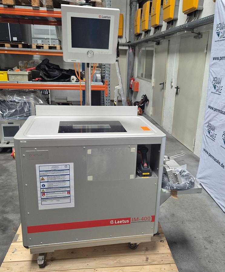 Gebraucht Laetus IM-400 Inspektionssystem ist ein hochentwickeltes Track & Trace-System