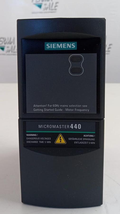 Siemens Micromaster 440 Frequenzumrichter 6SE6440-2UD17-5AA1