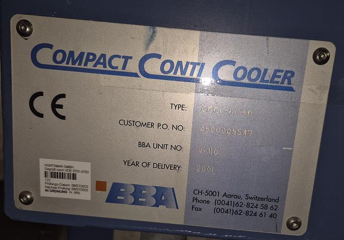 Gebraucht BBA Compact Conti Cooler CCCL-16/40