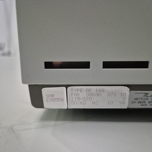 Gebraucht Mettler AE 166 Präzisionswaage