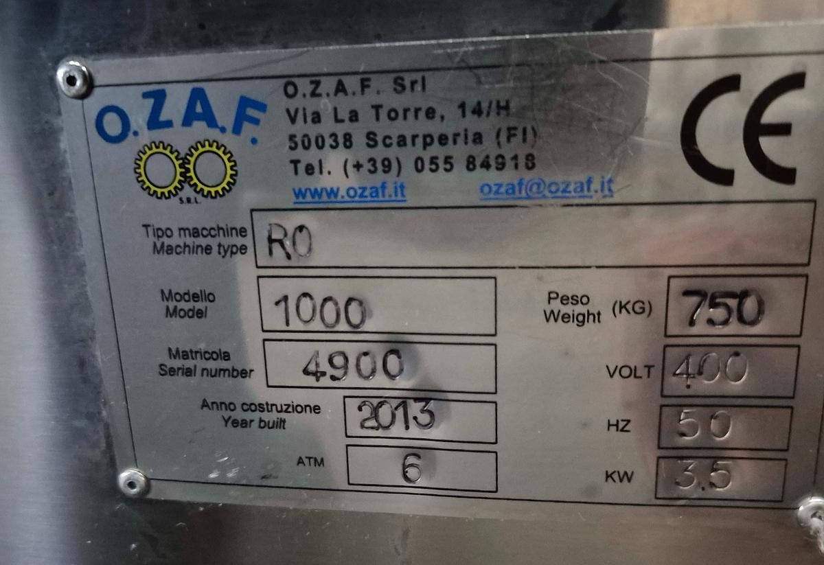 Gebraucht O.Z.A.F. RO 1000- automatische Zuführ- und Sortiermaschine