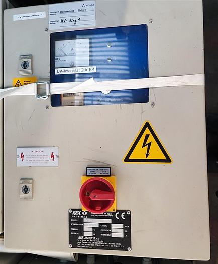 Gebraucht Wedeco Rex UV-Messgerät Steuerung