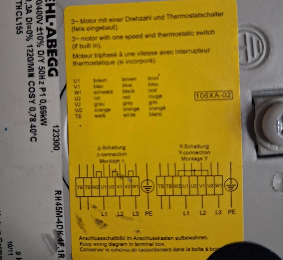 Gebraucht Ziehl Abegg