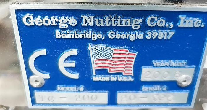 Gebraucht 2008 GEORGE NUTTING TC-200 Kapselpolierer