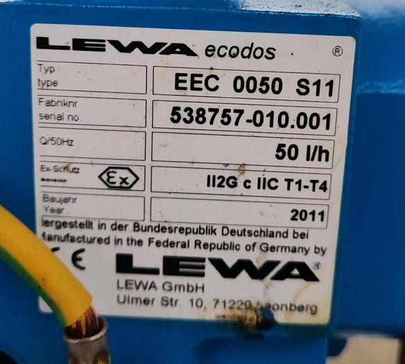 Lewa Pumpe EEC0050 S11