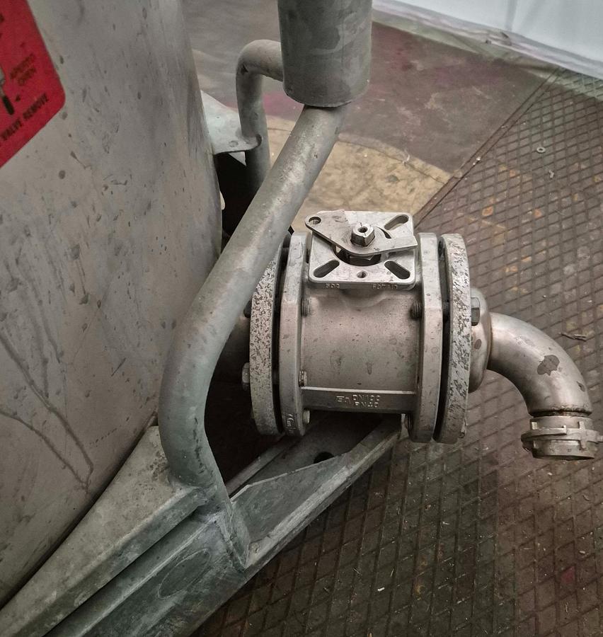 Gebraucht AZZINI Edelstahl-IBC mit 997 Litern Kapazität