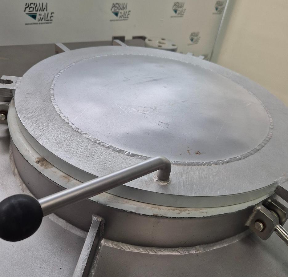 Used Edelstahl-Maurer AG IBC-Behälter mit Halar-Beschichtung 670 ltr.