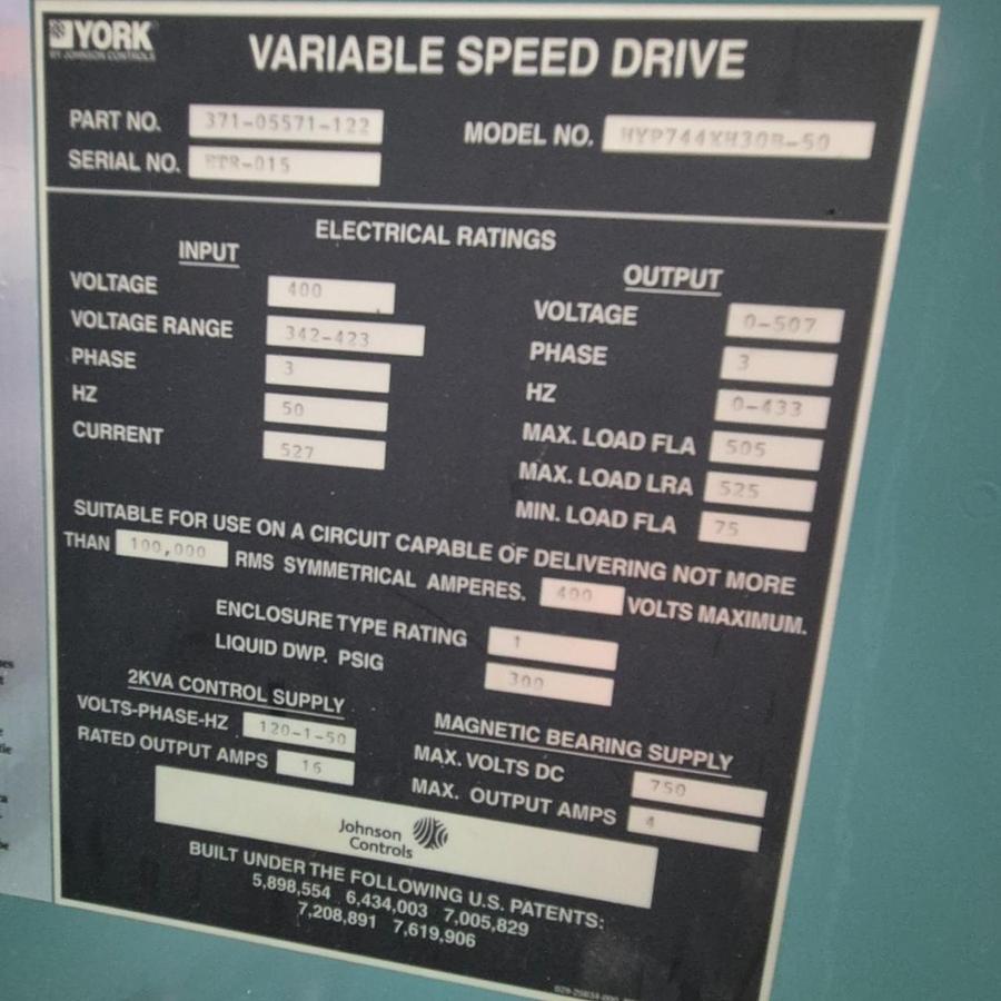 Gebraucht YORK YMC² Magnetic Centrifugal Chiller