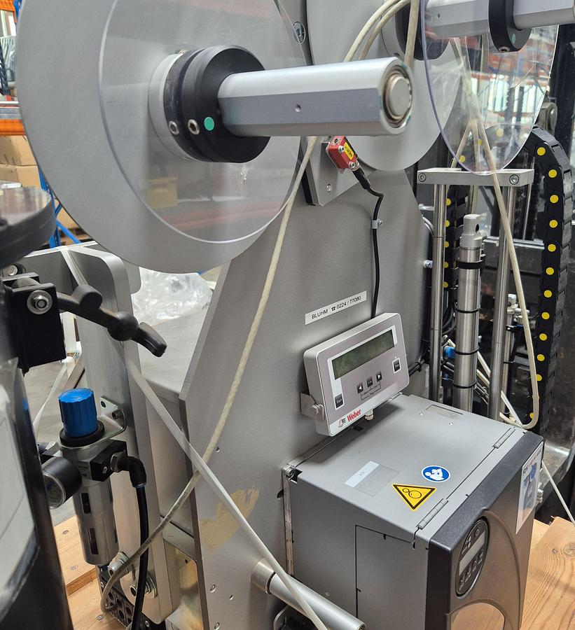 Gebraucht Bluhm Systeme Etikettiermaschine RH Legi-Air 4050