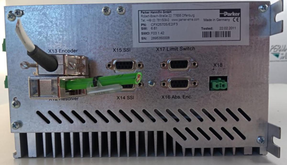 Gebraucht Parker Hannifin Servo Amplifier Compax-S CPX2570S/E2/F3