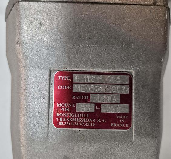 Gebraucht Getriebemotor-Set -Bonfiglioli Riduttori M05C4 / C112P505