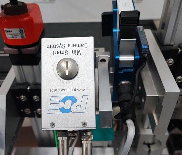 Gebraucht Montech Förderband mit Wolke M600 Drucker und Pharmacontrol Electronig Einheit