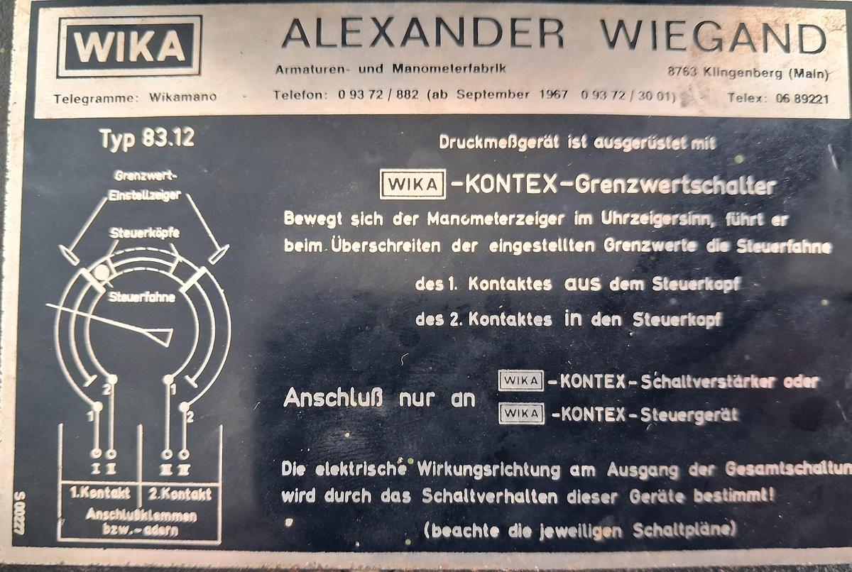 Gebraucht Manometer