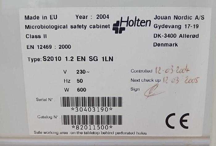 Used Skan Laborabzug Workstation S2010 1.2