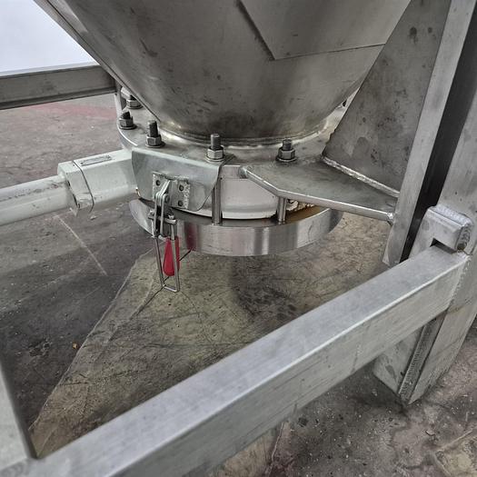 Used Edelstahl-Maurer AG IBC-Behälter mit Halar-Beschichtung 670 ltr.