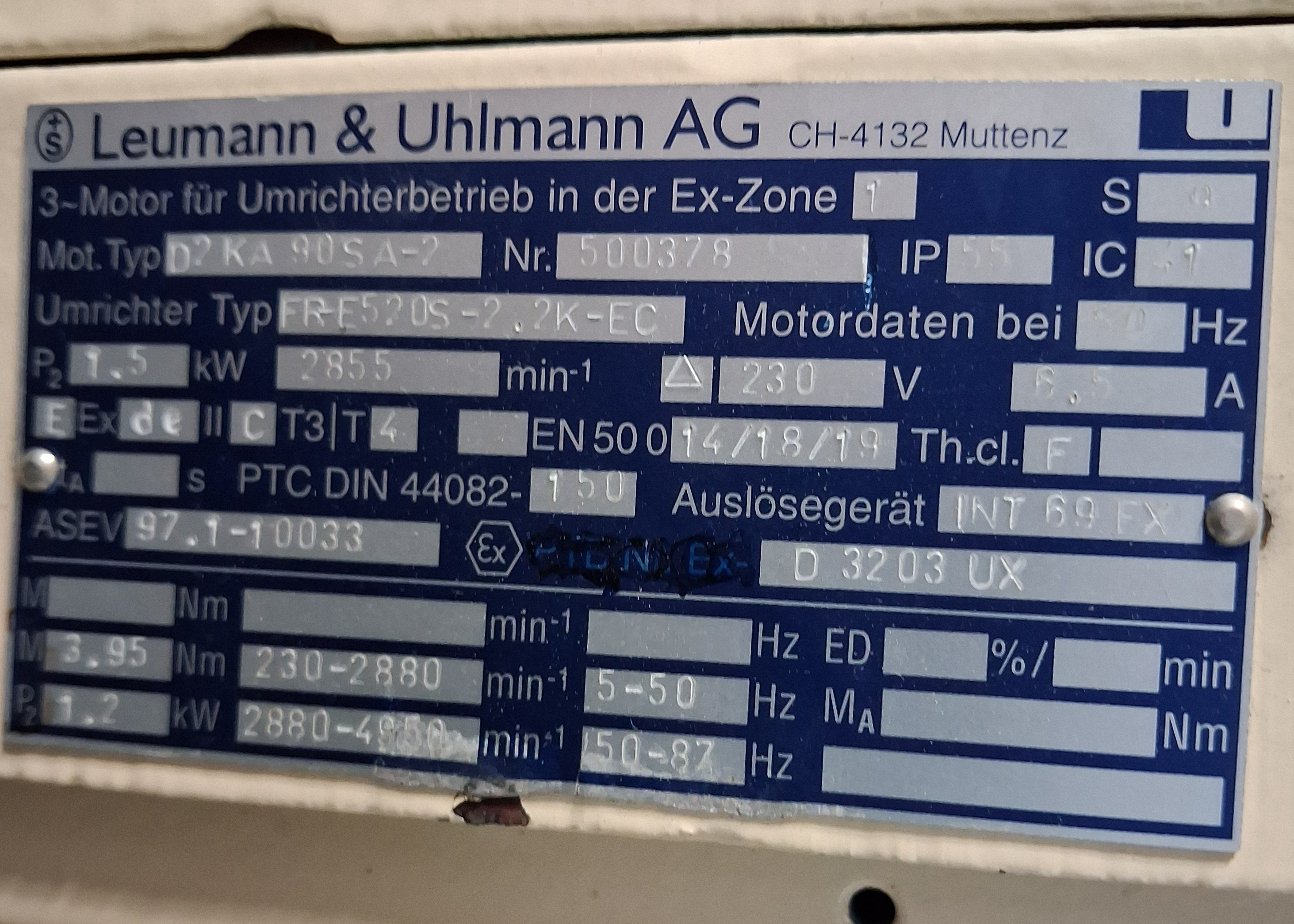 Gebraucht Leumann & Uhlman AG