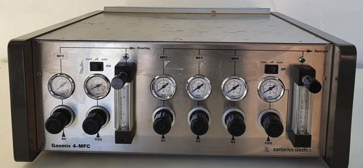 Gebraucht Satorius Gasmix 4-MFX Gas Mischeinheit