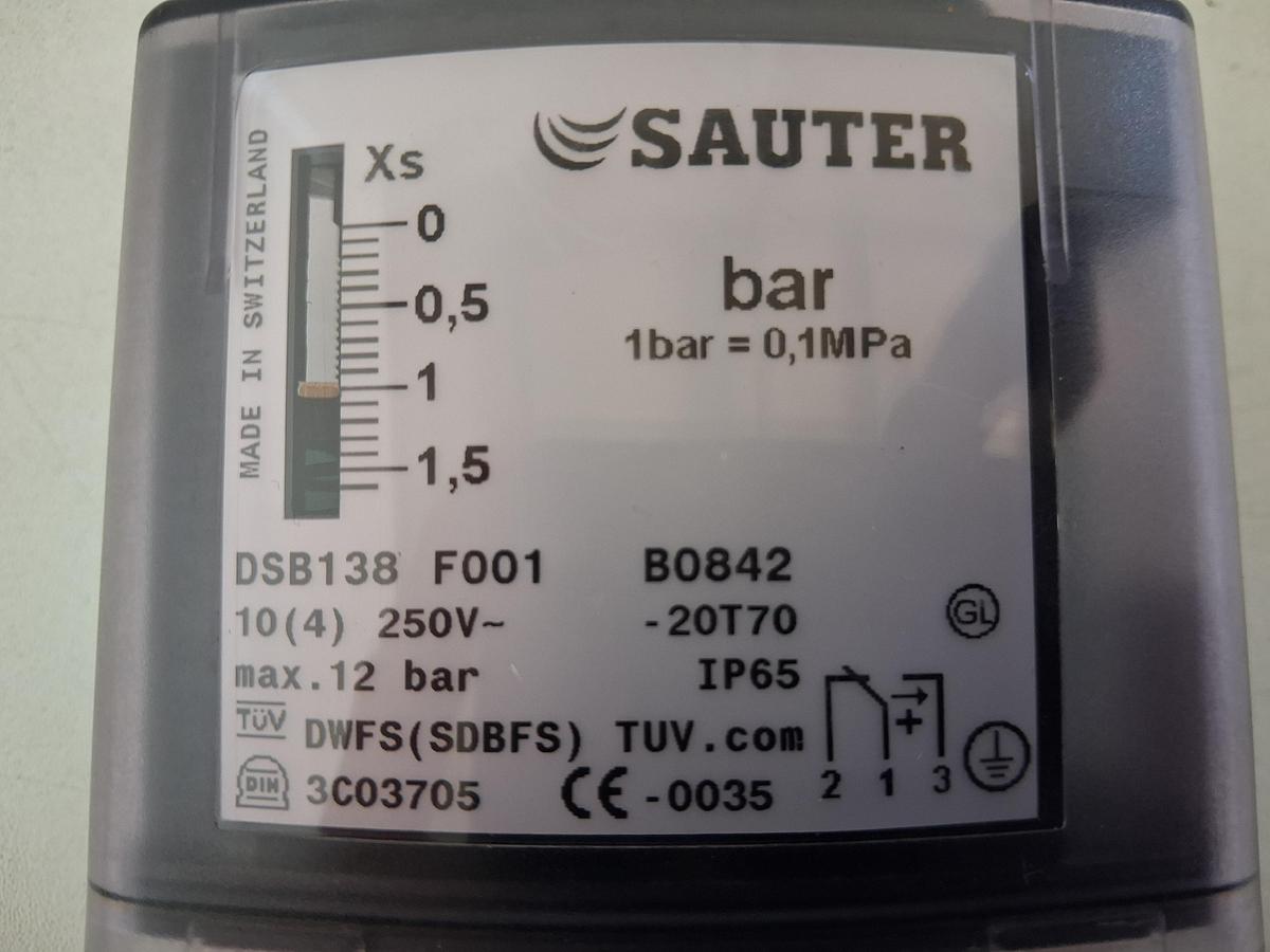 Gebraucht Manostat Sauter