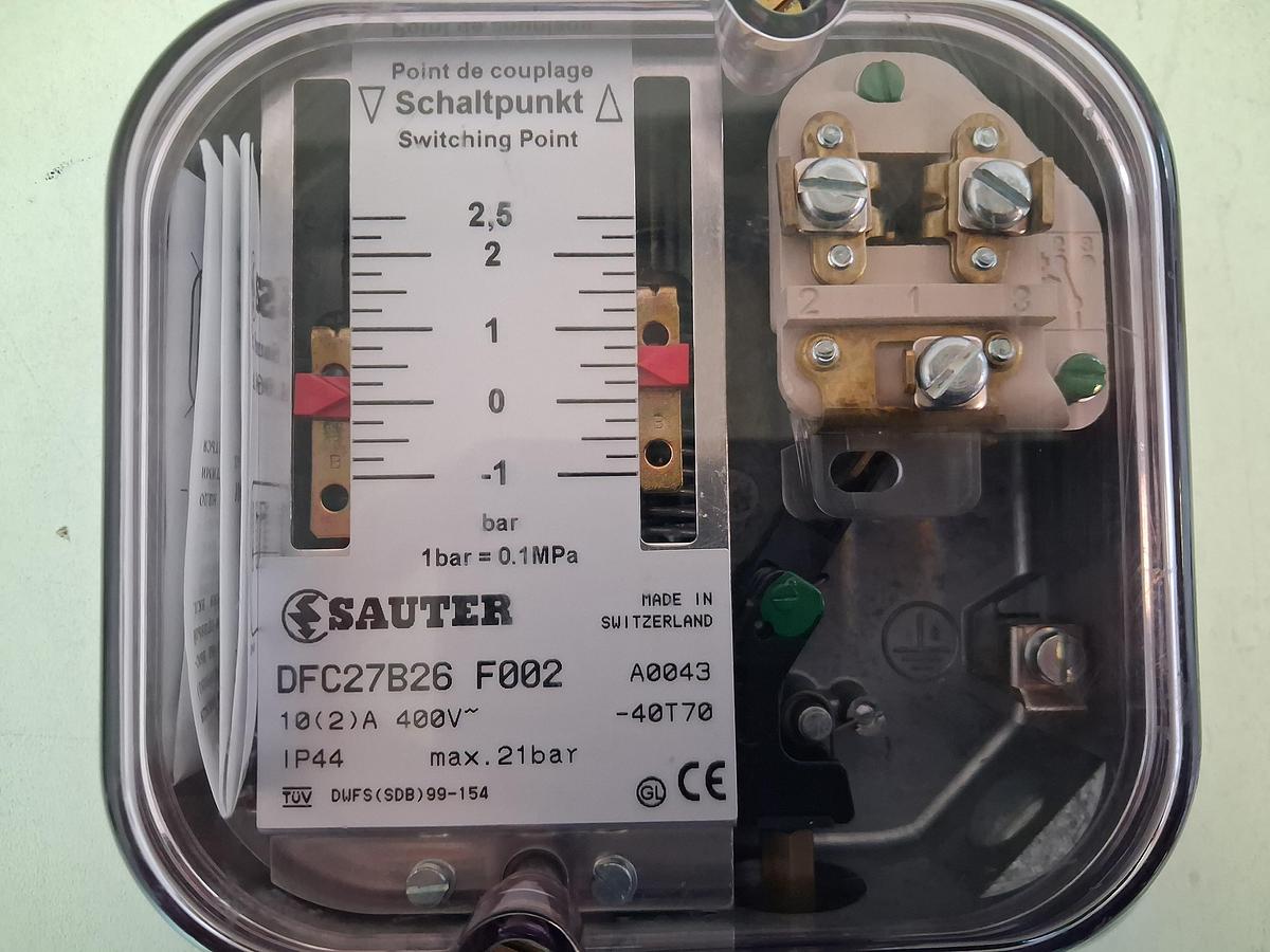 Gebraucht Manostat Sauter