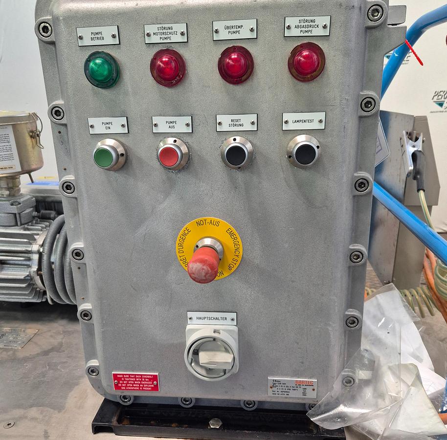 Gebraucht Bartec Ex-geschützte Vakuumsystem